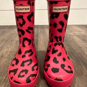 Hunter rain boots, toddler size 8